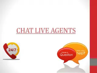Chat Live Agents - slide 1