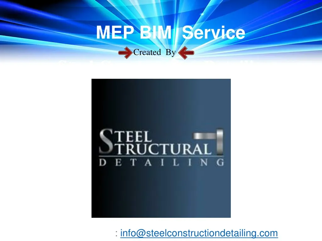 mep bim service created by steel construction