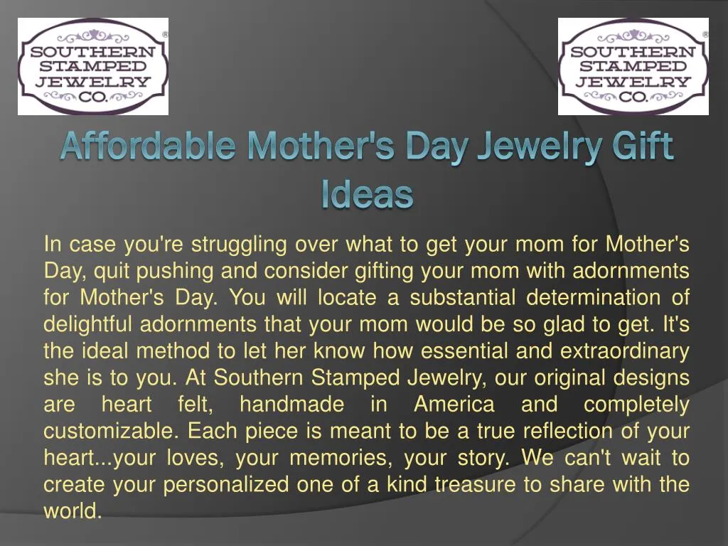 affordable mother s day jewelry gift ideas