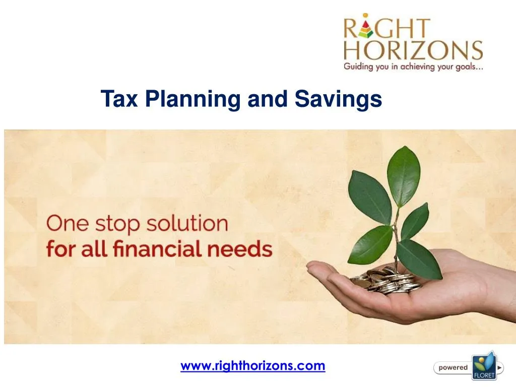 tax planning and savings