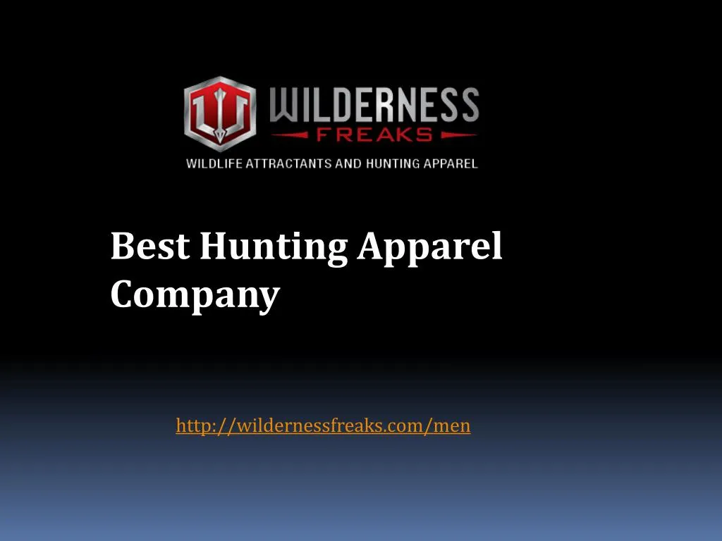 best hunting apparel company