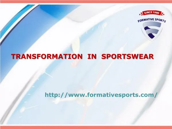 sports wear how it change over year