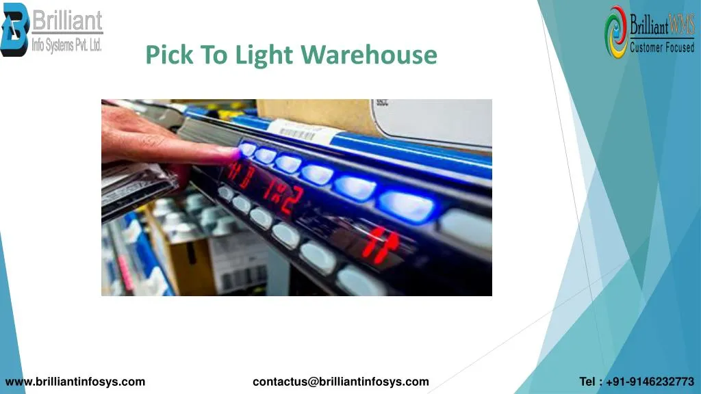 pick to light warehouse