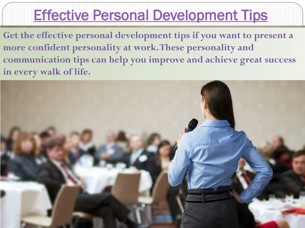 effective personal development tips