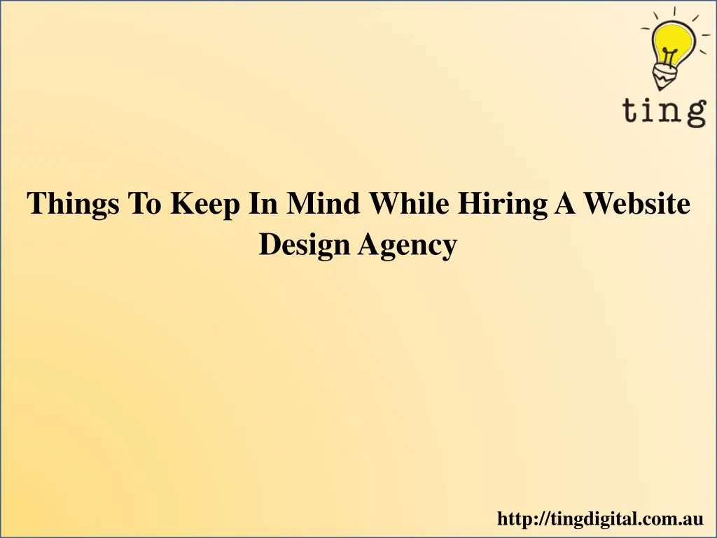things to keep in mind while hiring a website