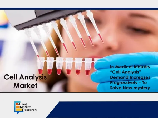 In Medical Field | Cell Analysis Market Demand Increases Steadily