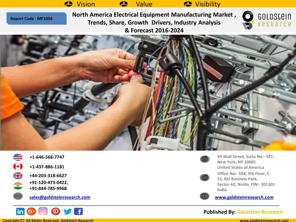 north america electrical equipment manufacturing