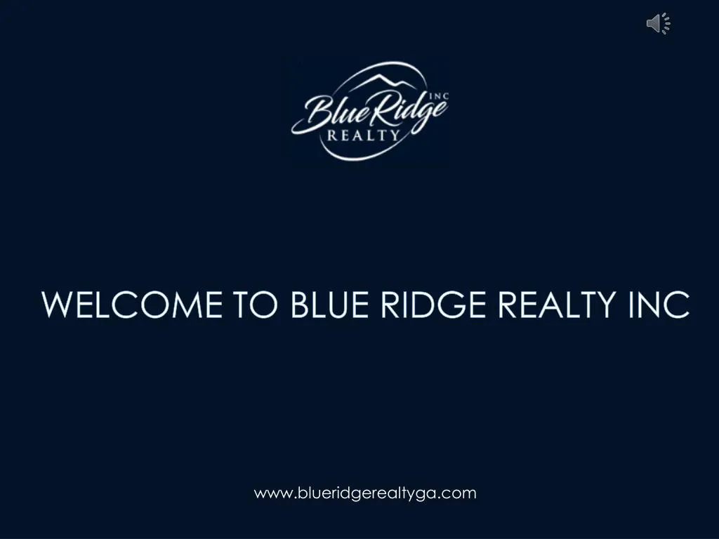 welcome to blue ridge realty inc