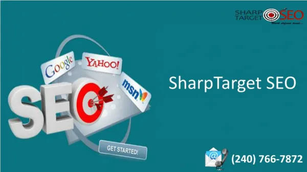 Search Engine Optimization Services â€“ SharpTarget SEO