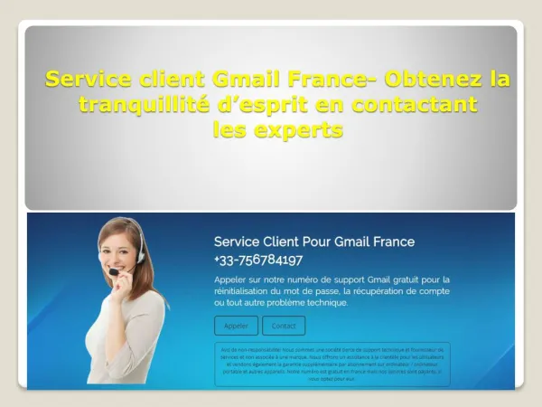 Gmail Support France - Get Peace Of Mind By Contacting The Experts