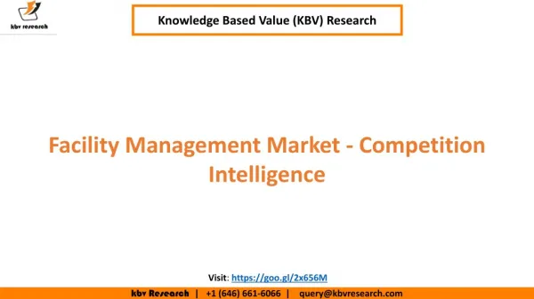 Facility Management Market - Competition Intelligence