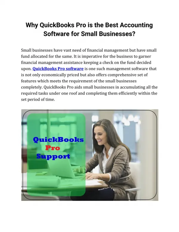 QuickBooks Pro is the Best Accounting Software for Small Businesses.pdf