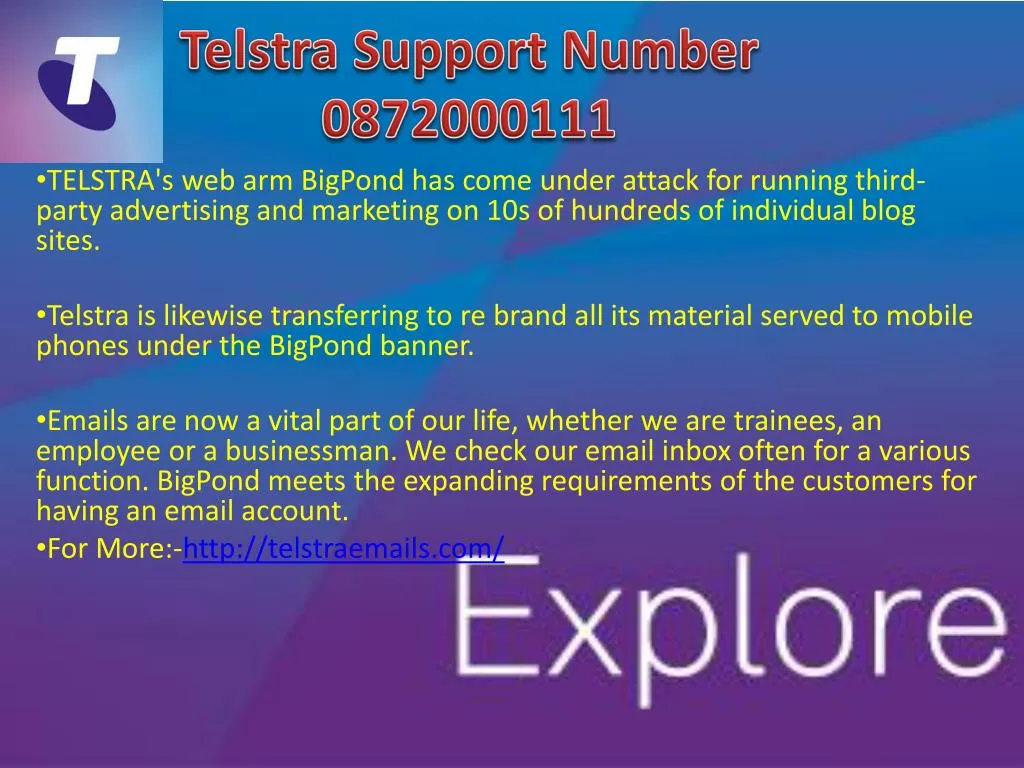 telstra support number 0872000111