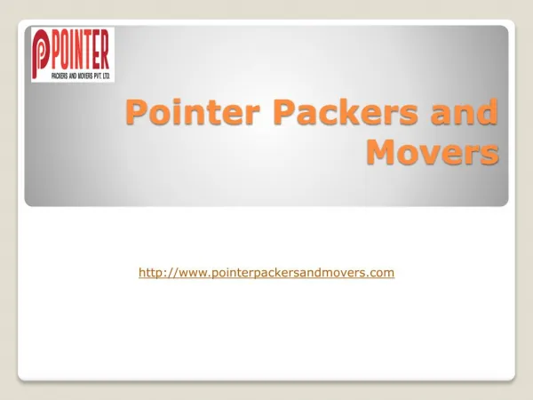 The Best Service Provider - Movers and Packers in Bangalore
