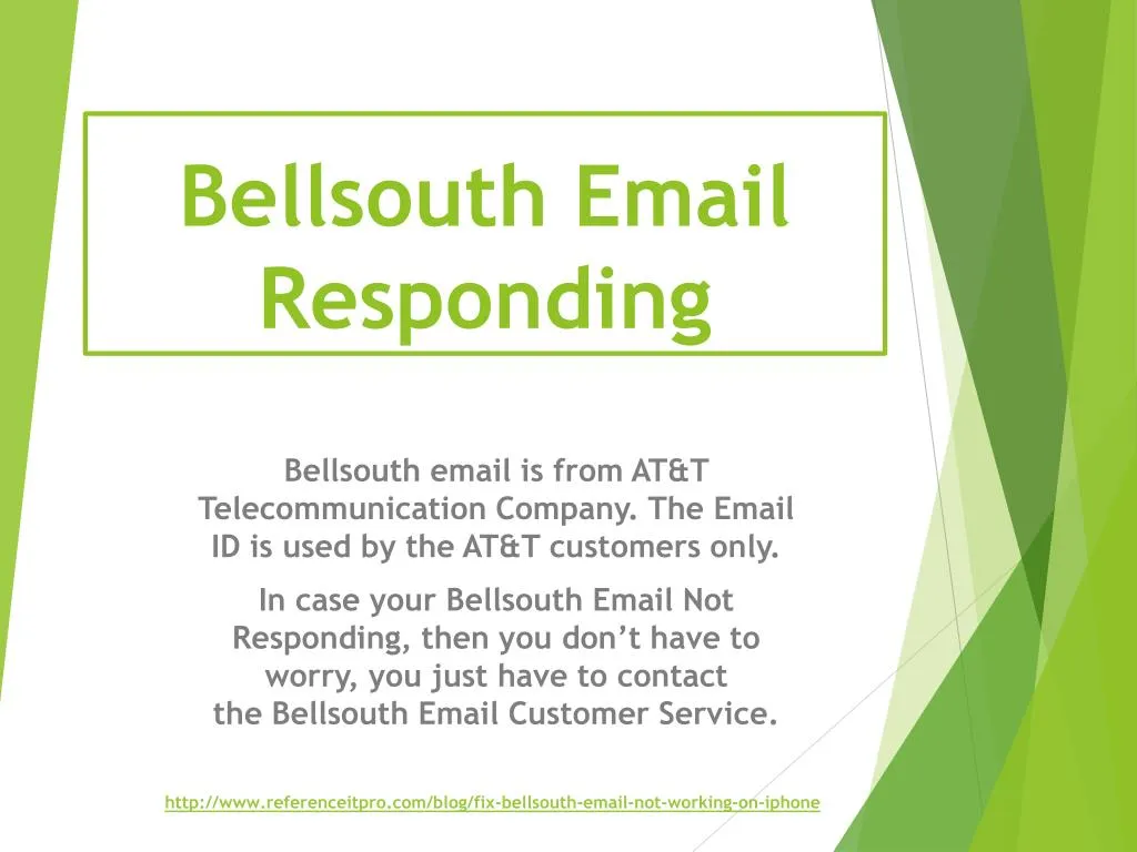 bellsouth email r esponding