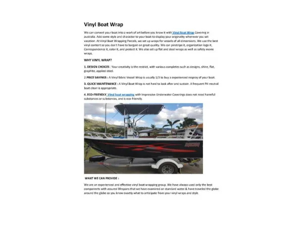 Boat Stickers