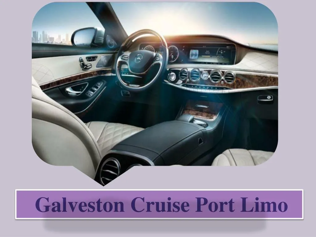 galveston cruise port limo