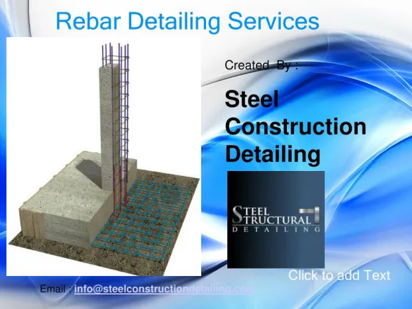 Rebar Detailing Services Switzerland - SteelConstructionDetailing