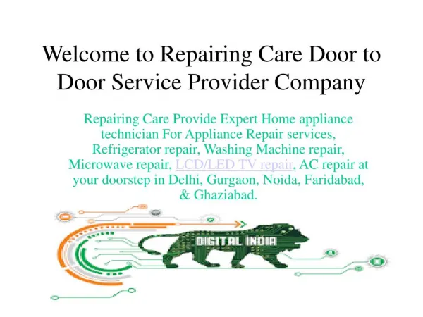 Repairing Care| Led TV Repairs Gurgaon, Kitchen Chimney Repair Service Gurgaon