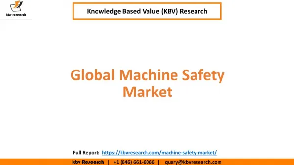 Global Machine Safety Market Size and Market Share