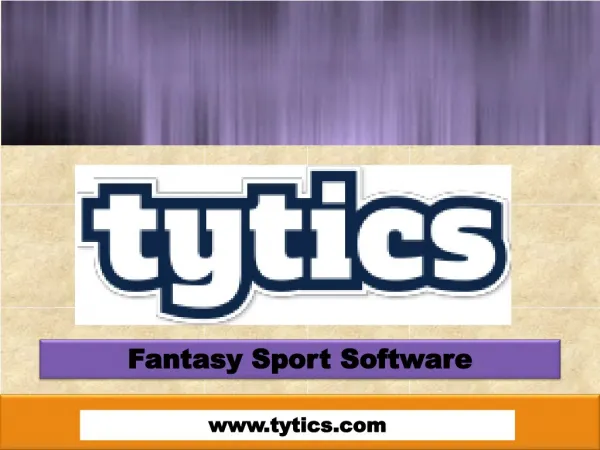 Fantasy Sport Software
