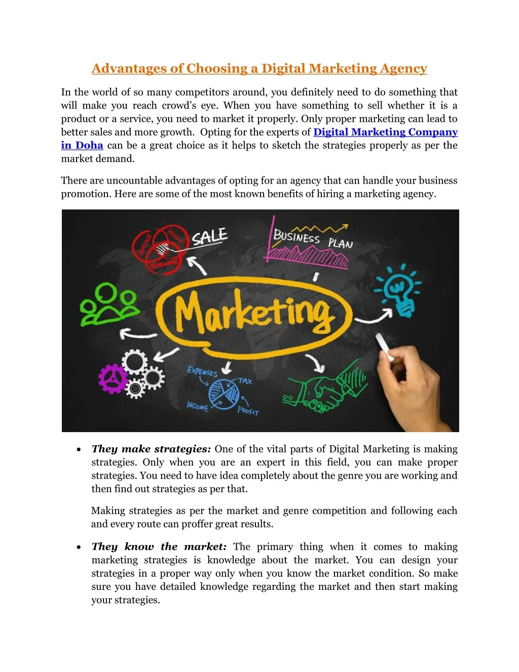 advantages of choosing a digital marketing agency