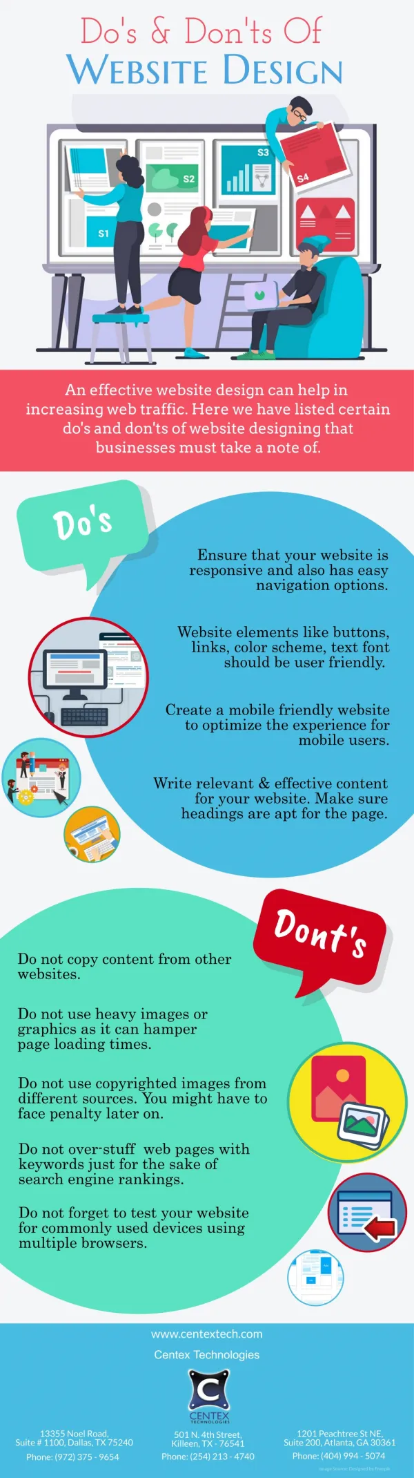 Do's & Don'ts Of Website Design