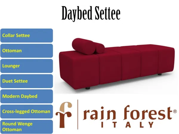 Daybed Settee