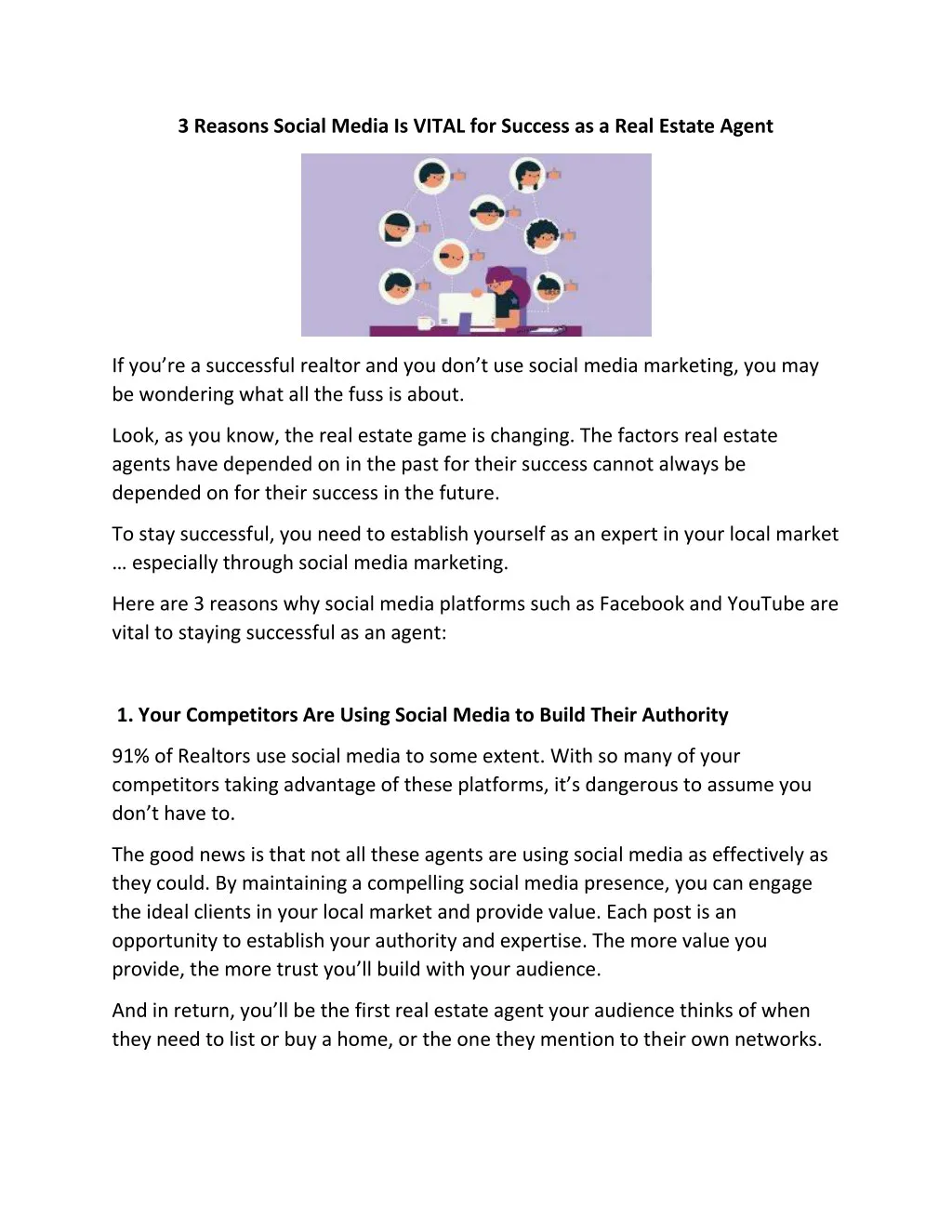 3 reasons social media is vital for success