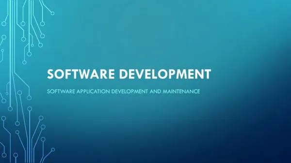 Software Application Development and Maintenance Company | Unified