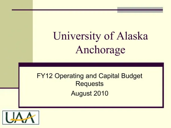 University of Alaska Anchorage