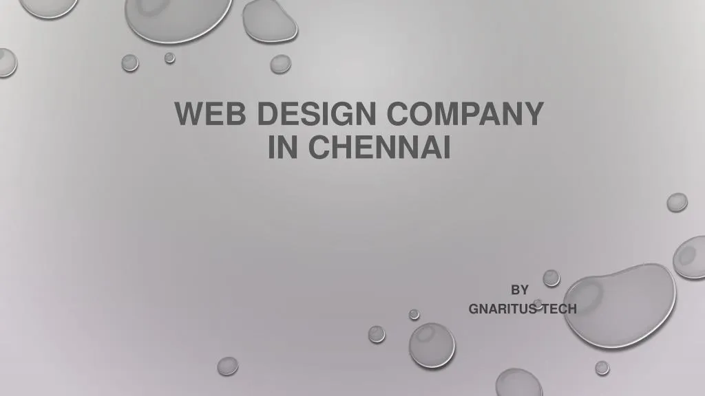 web design company in chennai by gnaritus tech