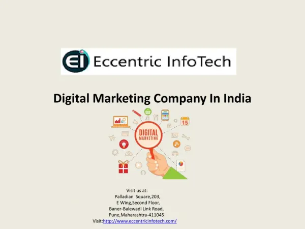 Digital Marketing Company, Agency in Pune, India - Eccentric Infotech