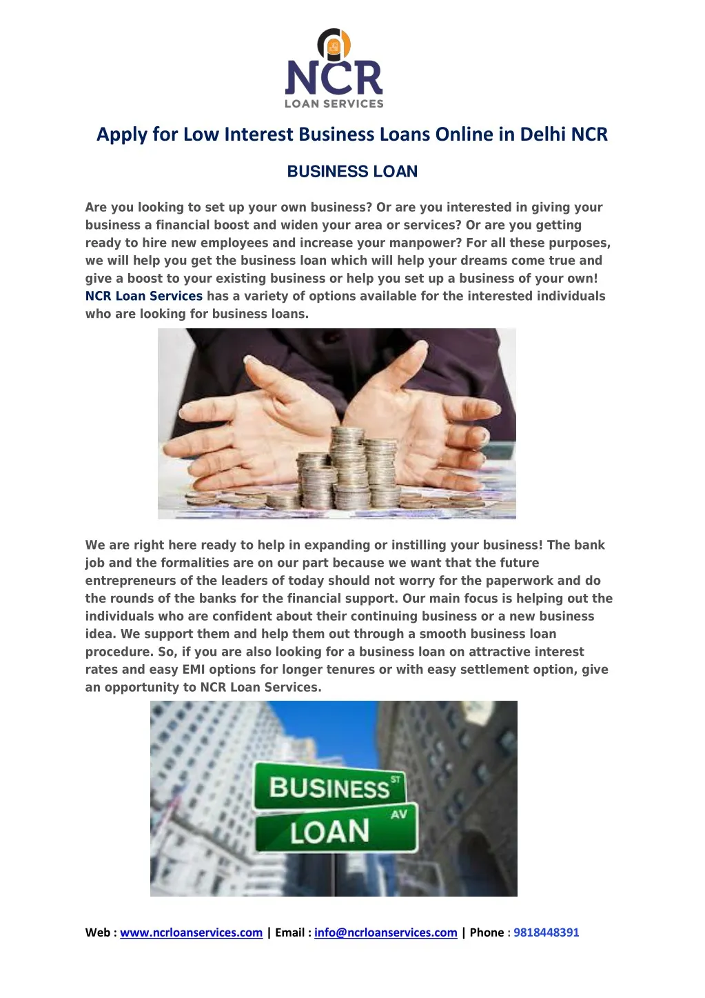apply for low interest business loans online