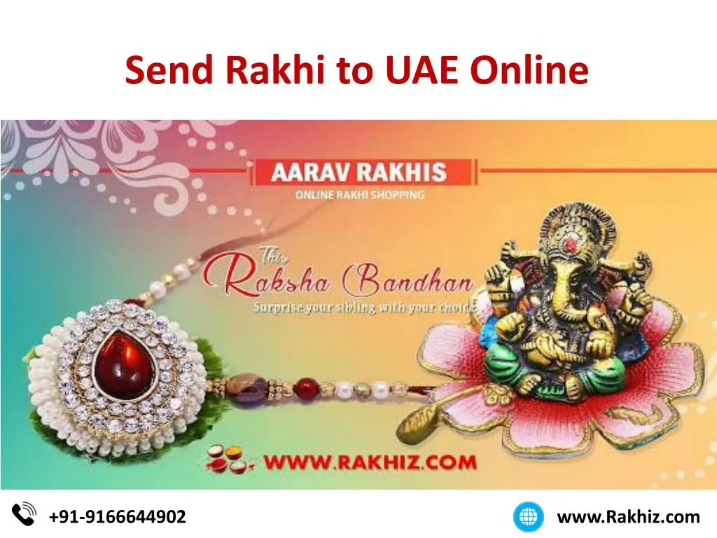 send rakhi to uae online
