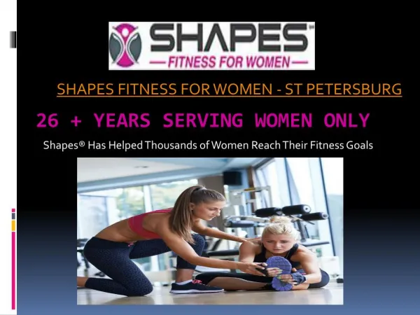 Women Only Fitness Center in St Petersburg