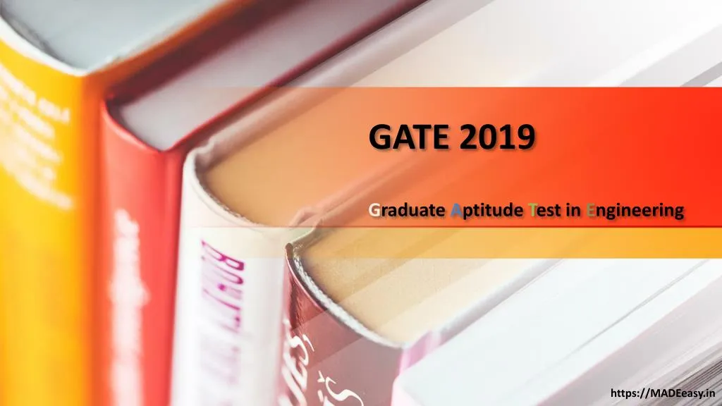 gate 2019 g raduate a ptitude t est in e ngineering