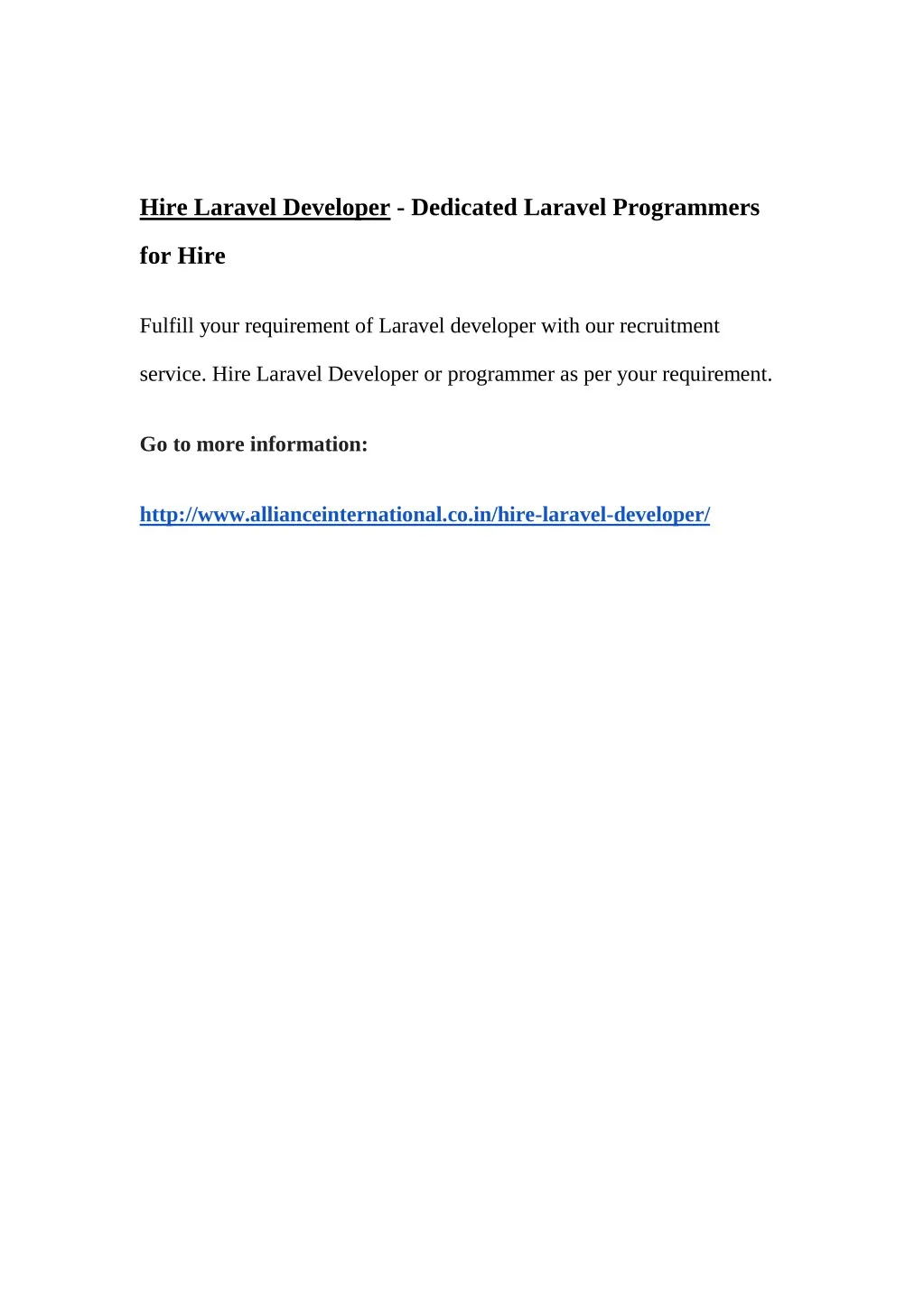 hire laravel developer dedicated laravel