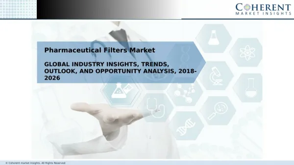 Pharmaceutical Filters Market Opportunity Analysis, 2018-2026