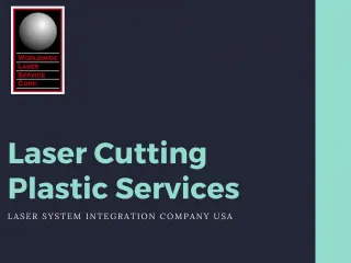 Top Laser Cutting Plastic Services