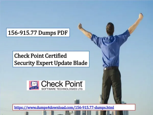 Dumps4download 156-915.77 Exam Dumps With PDF Study Material