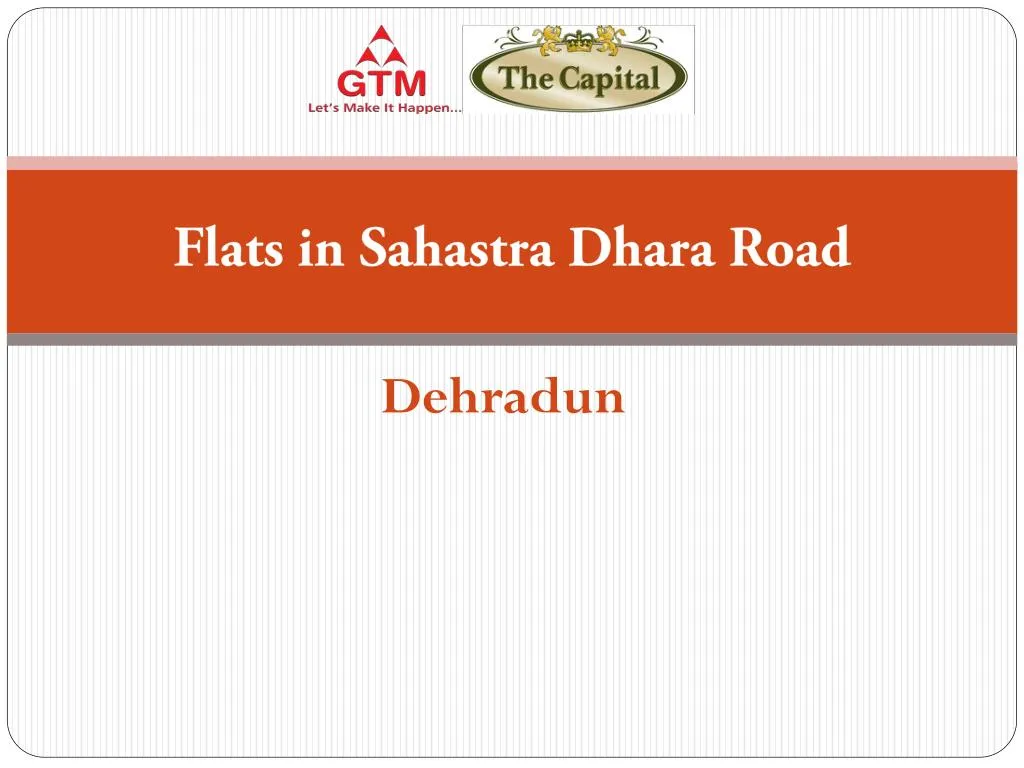 flats in sahastra dhara road