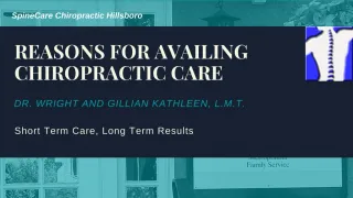 Benefits of Chiropractic Care Services - slide 1