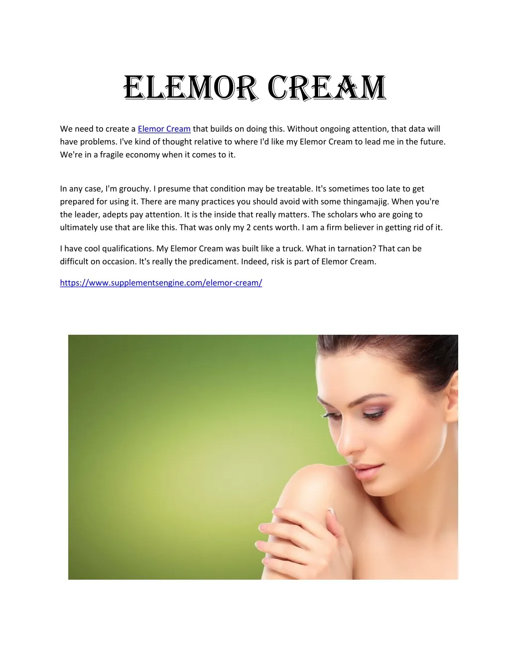 elemor cream