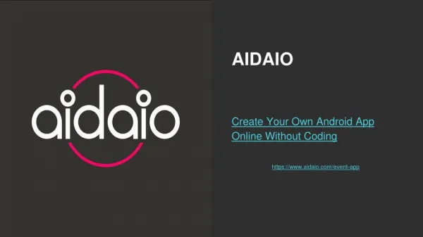 Develop Your Own ios App Online Without Coding Aidaio