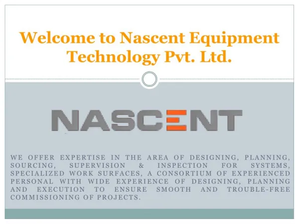 Interior Design Companies in Noida at Nascent Equipment Technology