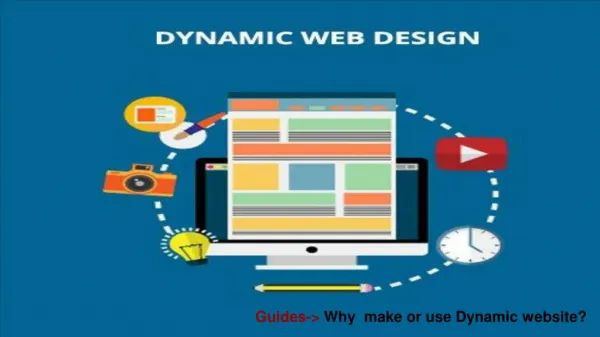 Dynamic website designing Services