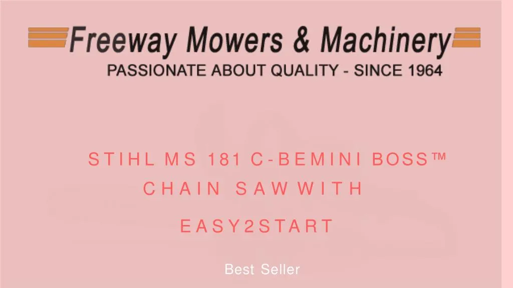 stihl ms 181 c bemini boss chain saw with