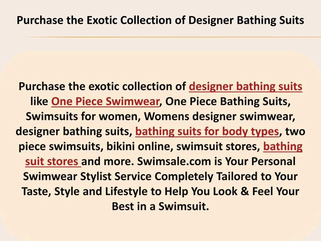 purchase the exotic collection of designer