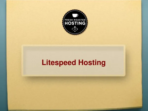 Litespeed Hosting